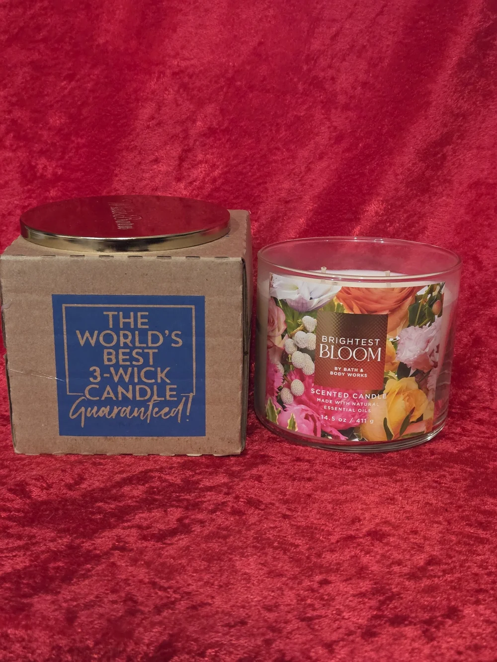 BBW 3 Wick Candle - Brightest Bloom